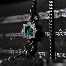Load image into Gallery viewer, Blessing Energy Tibetan Necklace with Turquoise and Silver