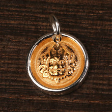 Load image into Gallery viewer, Wealth Energy Sterling Silver Tibetan Charm Keychain