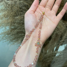 Load image into Gallery viewer, Strawberry Crystal Love Energy Bracelet | Double Circle for Romance &amp; Harmony