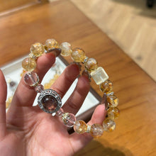 Load image into Gallery viewer, 021 Huangta Phantom Crystal Bracelet | Magic Box Energy for Mystery &amp; Protection