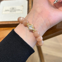 Load image into Gallery viewer, 024 Orange Moonlight Crystal Bracelet Glow Up Your Energy &amp; Style | Confidence &amp; Creativity Boost