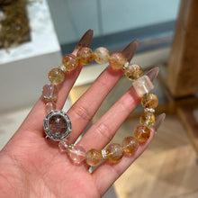 Load image into Gallery viewer, 021 Huangta Phantom Crystal Bracelet | Magic Box Energy for Mystery &amp; Protection