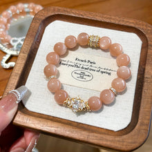 Load image into Gallery viewer, 024 Orange Moonlight Crystal Bracelet Glow Up Your Energy &amp; Style | Confidence &amp; Creativity Boost