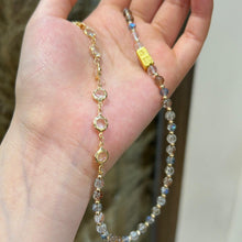 Load image into Gallery viewer, 027 Golden Hair Crystal Double Fortune Bracelet | Twin Chain for Wealth &amp; Luck